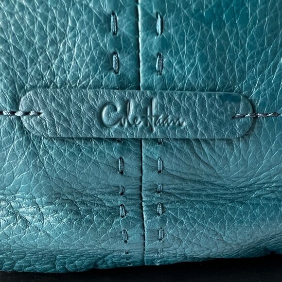 Cole Haan Pocket Hobo Moroccan Blue Village Soft Bag, Never Used, With Tags! - Picture 5 of 16